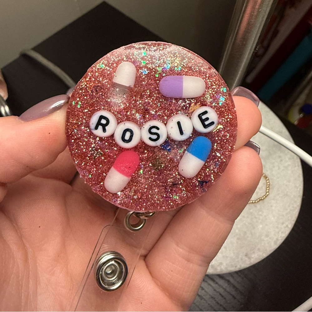 Custom Nurse Badge Reel